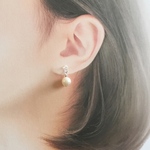 【送料無料】本真珠イヤリングorピアス