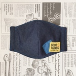 【接触冷感生地】デニムマスクM