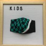 立体布マスク ハンドメイド 鬼滅の刃風 炭治郎