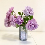 フローラガラスの花瓶★ステンドグラス花瓶