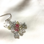 パステルカラフル小枝ピアス