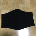 夏マスク 黒 冷感生地使用