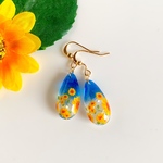 🌻ひまわりピアス 青空と向日葵❁4