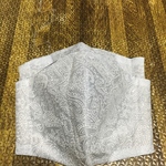 難あり ペイズリー柄マスク2枚組 冷感生地使用