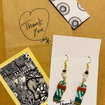 リボンピアスのセット🌼