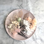 パステルカラー ヘッドドレス 17本セット ブライダル 前撮り 和装 ウエディング 髪飾り プリザーブド フラワー 白 ウェディング ヘアアクセ あじさい かすみ草