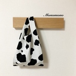 【COW】おとなかわいいたためるエコバッグ(コンビニサイズ裏地付き)