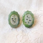 緑の乙女の祈り【イヤリング】