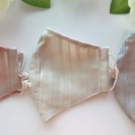 綿ローンレースのハピマスク アイボリー