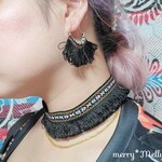 エスニックフリンジチョーカー(Black)