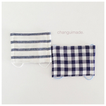 【おすすめ!】ふわふわガーゼ マスク 2枚set for kids ④