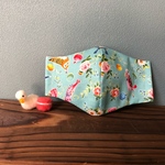 おめかし鳥さん! 大人用立体マスク(高学年〜女性向け) 夏マスク おしゃれマスク かわいい