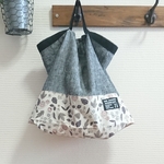 エコバッグ☆ボタニカルピンク