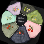 ✲*゚花刺繍【1枚】