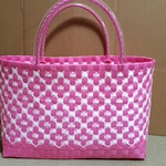 オーダー商品 プラかごバッグ★PPバンドバッグ★