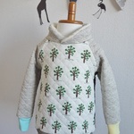 予約品☆90☆スタンドカラートレーナー グレー♪