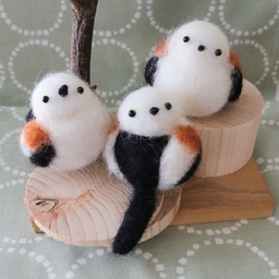 葉っぱとフェルト🌱