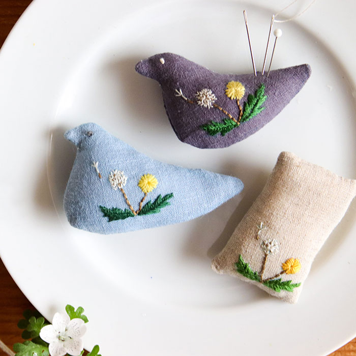 buchiさんのたんぽぽ刺繍キット