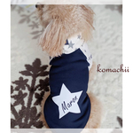 再販🛒【犬服】スター⭐ラグランパーカー⭐生地選べる♪サイズオーダー可!!