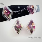 #151 ◇garden◇ガラスドームダイヤピアス&イヤリング