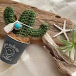 編みサボテン🌵カーキcolor♡