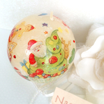 SALE♡クリスマスのまんまるボールキャンドル