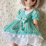 [MDD•S胸]リボンワンピース［メロン］