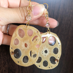 レンコンピアス[送料無料]