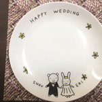 世界に一つだけのHAPPY  WEDDING  DISH