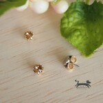 ●在庫限り●まるでピアス＊petit swarovskiヴィンテージローズ＊ゴールド