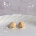 《再販》ハリネズミメロンパンのピアス