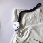 大好評❤︎やわらか素材で軽い お名前入り おしゃぶりクリップ