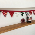 クリスマスパーティや子供部屋に　クリスマス　ガーラント