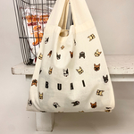 フレブル柄エコバッグ　うちのこバッグ　オリジナルBAG ecobag 名入れ　親バカ部