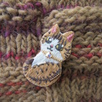 yuri様専用★オーダーメイド刺繍ブローチ