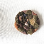 ご予約品　ベレー帽　百花　秋景