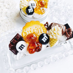 お菓子のヘアクリップ   chocolate  スイーツデコ  フェイクスイーツ