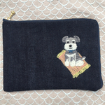 シュナウザーL字開きポーチC