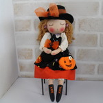 布人形  ハロウインさん（送料無料）