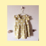 《子供服》#10 レトロな大きな水玉のワンピース