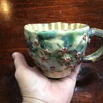 手びねりカップ　花束