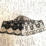 ベトナムマスク　モノクロームのジョリポム