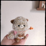 オーダー品＊ふわ猫ちゃん(ベージュ)