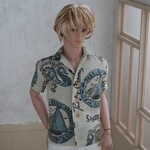 オープンカラーシャツ（薄緑）＋バミューダオプション【ドール服 FRHomme ケン 12インチ】