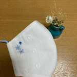 刺繍マスク　レースマスク　可愛いマスク　おしゃれマスク　綺麗マスク