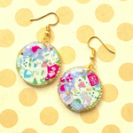 Sale/¥1500→¥800/不思議の国のアリスサークルピアス