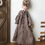 リカちゃん服＊ユルっとレースワンピース