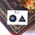 『星喰い』大きめピアス/イヤリング/タックピン