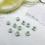 3 お花　樹脂粘土　紫陽花　ハンドメイド パーツ    材料  