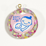 再販×1♡ポップなカラフルドットのマタニティマーク　透けないタイプ
